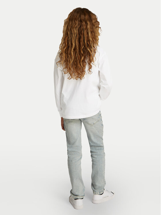Calvin Klein Jeans Calvin Klein Jeans Блузка Embro IB0IB02354 Білий Regular Fit