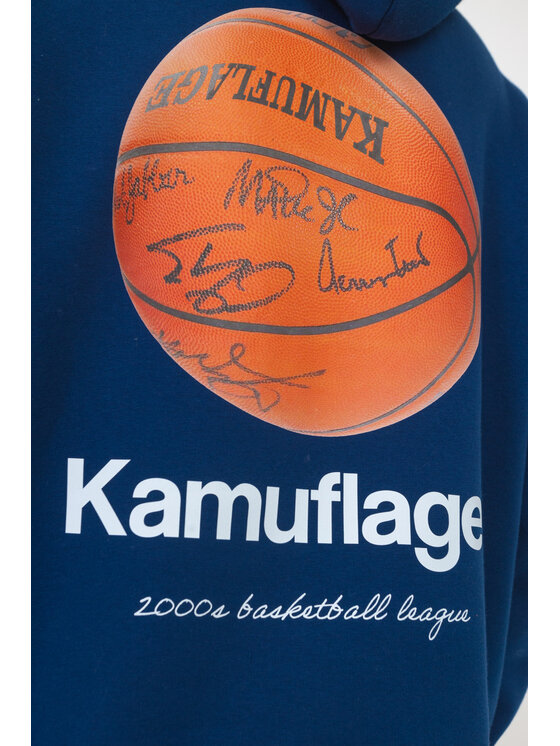 Kamuflage Kamuflage Bluza Ballin Granatowy Comfort Fit