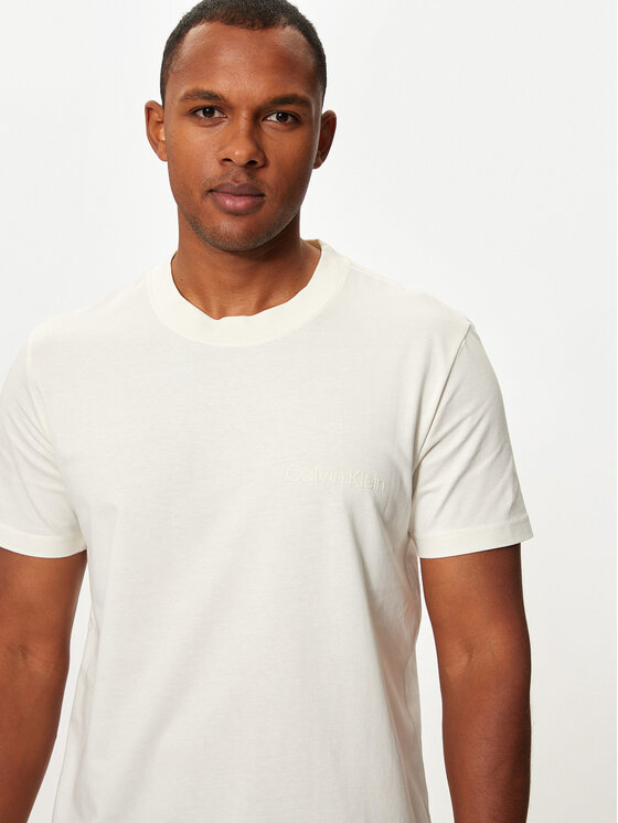 Calvin Klein Jeans Calvin Klein Jeans Футболка Institutional J30J326402 Écru Regular Fit
