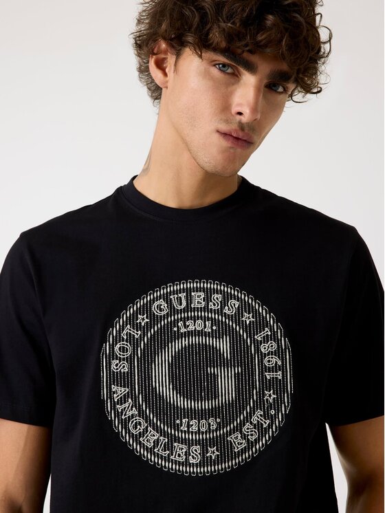 Guess Guess Футболка 179498 Чорний Classic Fit