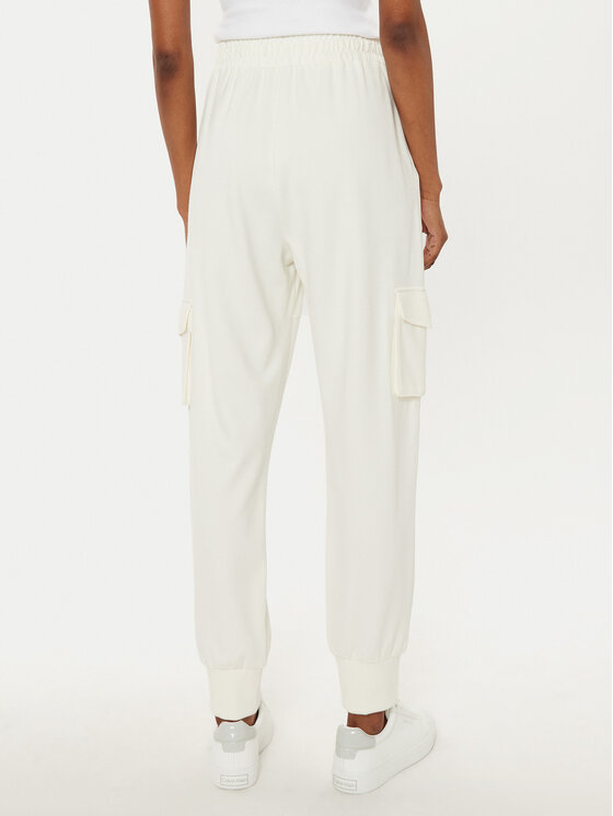 Liu Jo Liu Jo Pantaloni trening TA5043 JS182 Écru Regular Fit