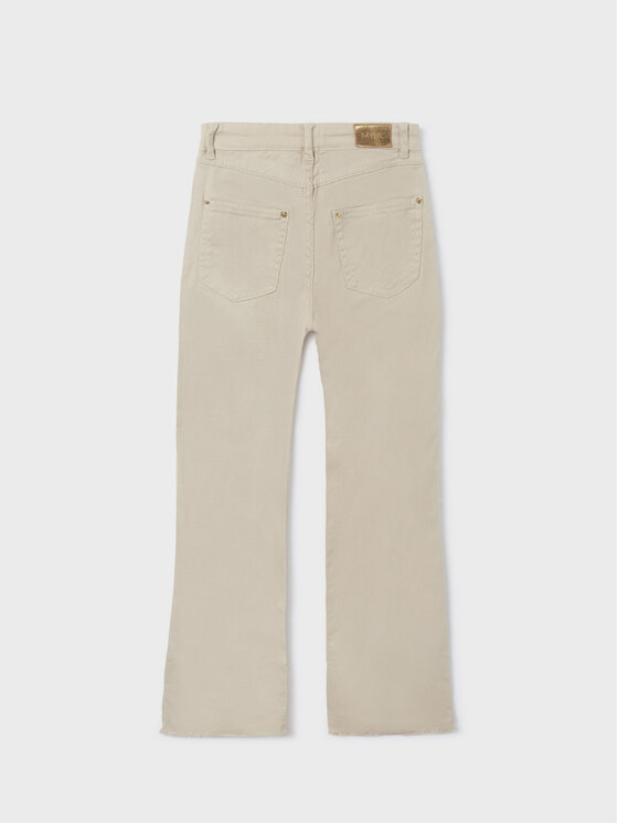 Mayoral Mayoral Pantaloni di tessuto 6579 Beige