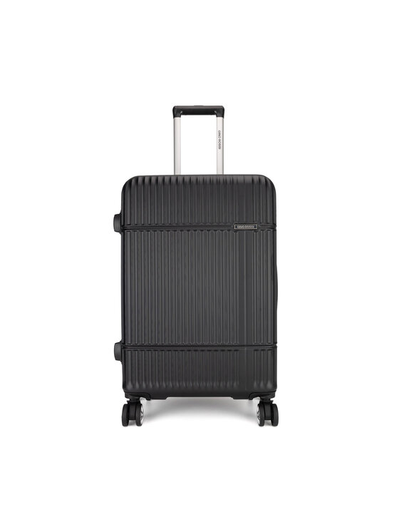 GINO ROSSI Gino Rossi Srednji kofer GIN-WAL-002-CCC-M Crna