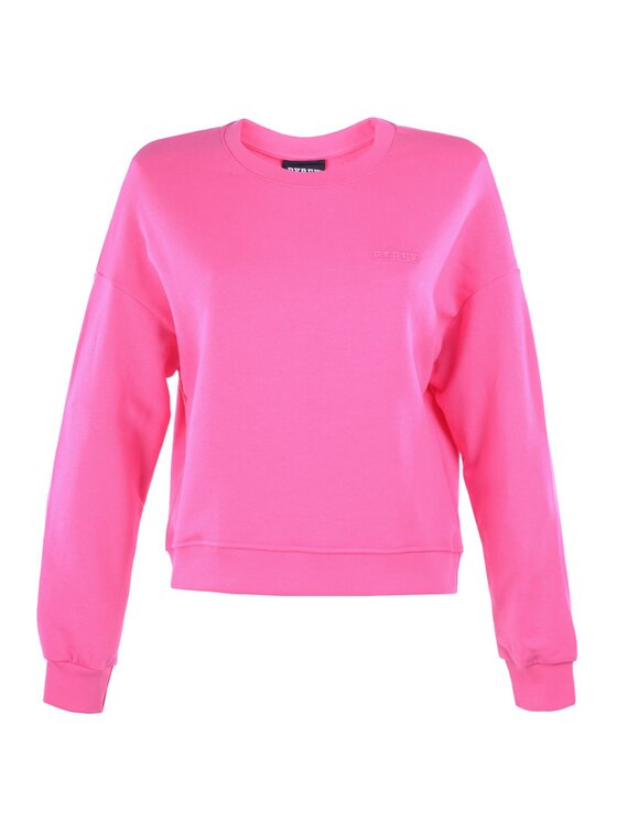 Pyrex Felpa FELPA DONNA PYREX IN COTONE SPESSO Rosa Classic Fit Modivo