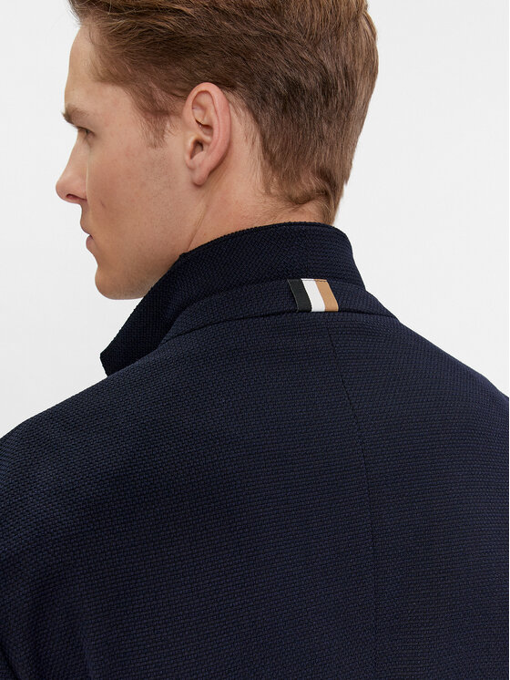 BOSS Boss Marynarka 50497271 Granatowy Slim Fit