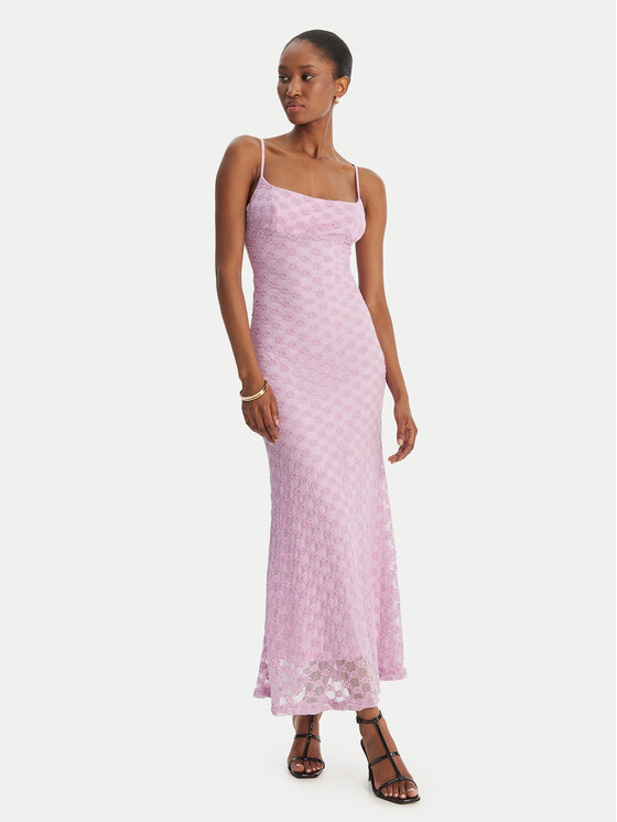 Bardot Bardot Vasaras kleita Adoni 57998DB1 Violets Slim Fit