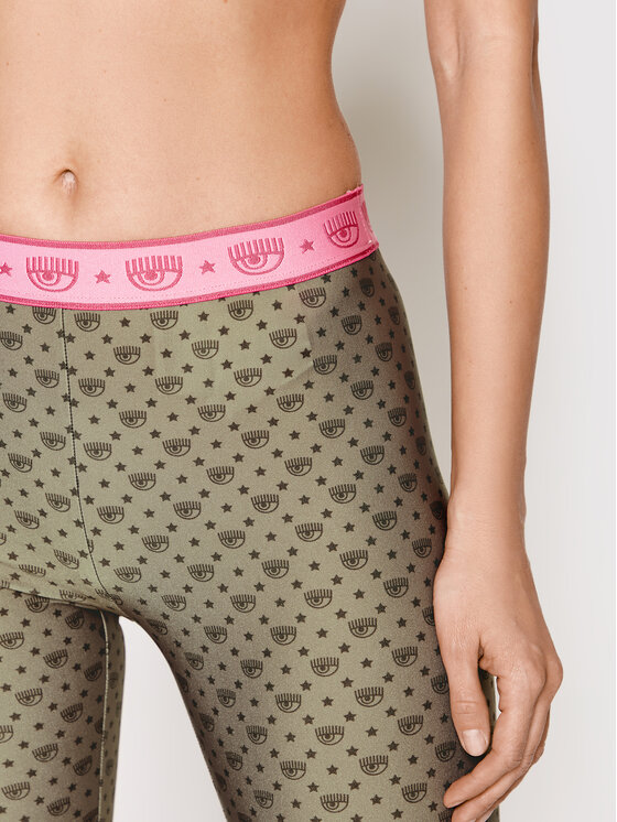 Chiara Ferragni Chiara Ferragni Tamprės 72CBC102 Ruda Slim Fit