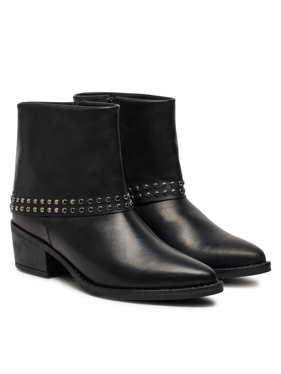Tamaris Tamaris Polokozačky 1-25708-43 Černá