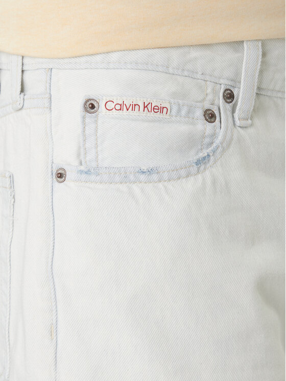 Calvin Klein Jeans Calvin Klein Jeans Farmer rövidnadrág Classic LV04RF787G Ekru Regular Fit