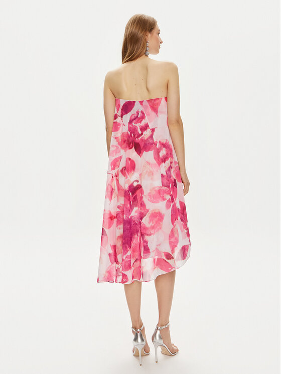 Joseph Ribkoff Joseph Ribkoff Cocktail obleka 242716 Roza Slim Fit