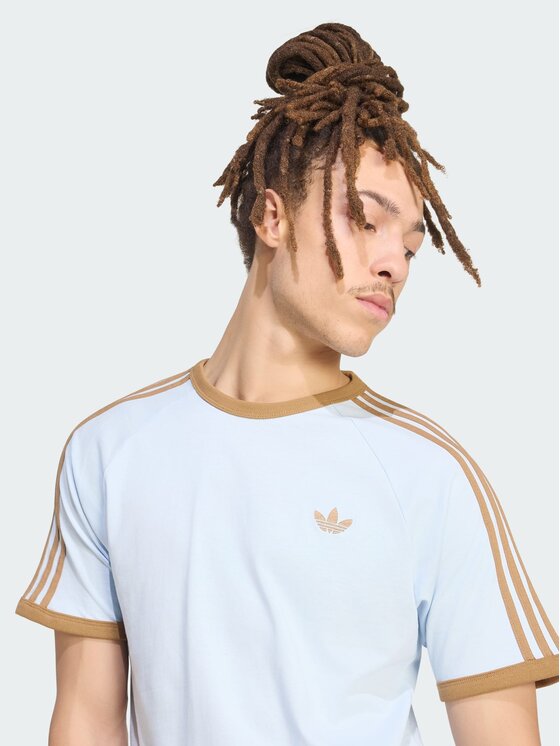 adidas adidas T-Shirt 164258 Niebieski jasny Regular Fit