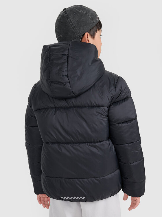 4F 4F Kurtka puchowa OUTERWEAR Czarny Regular Fit