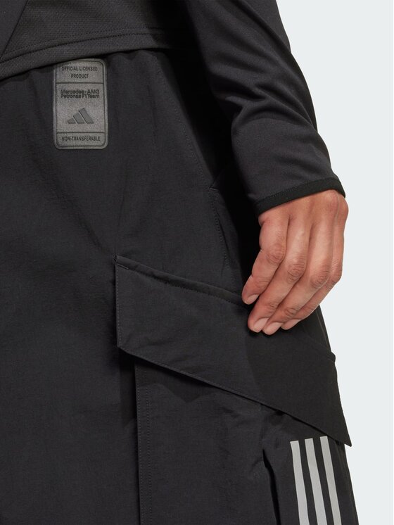 adidas adidas Spodnie materiałowe 147265 Czarny Loose Fit