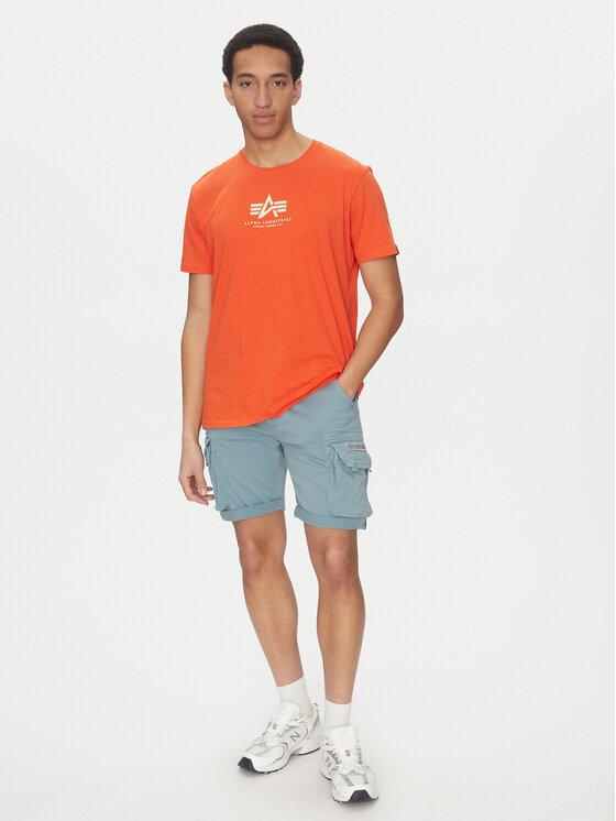 Alpha Industries Alpha Industries Szövet rövidnadrág Crew 176203 Kék Slim Fit