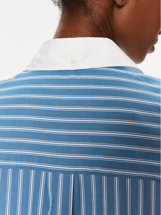 Samsøe Samsøe Samsøe Samsøe Πουκάμισο Salovas F24100170 Μπλε Loose Fit