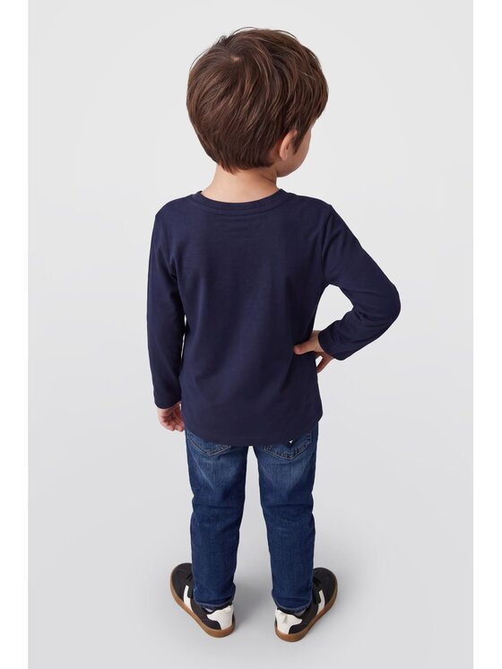 Guess Kids Guess Kids T-Shirt 185388 Niebieski Classic Fit
