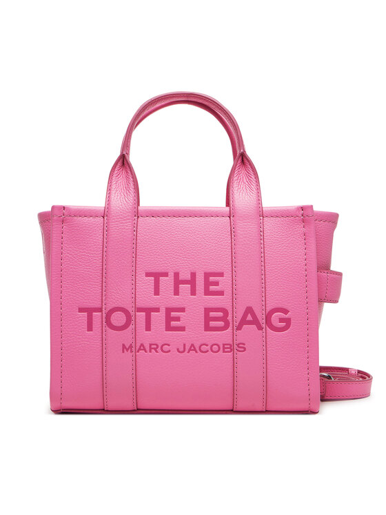 Marc Jacobs Marc Jacobs Τσάντα The Leather Small Tote Bag H009L01SP21 Ροζ