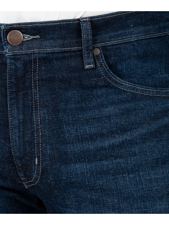Wrangler Wrangler Jeansy W18SHN856 Niebieski Slim Fit