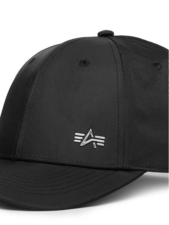 Alpha Industries Alpha Industries Cappellino Metal Label 156905 Nero