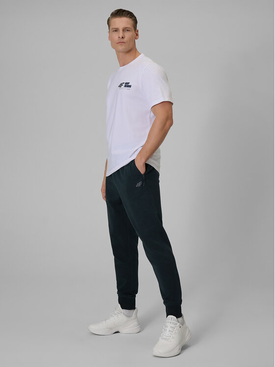 4F 4F Spodnie dresowe NOS Granatowy Regular Fit