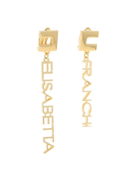 Elisabetta Franchi Elisabetta Franchi Klipsai OR-55K-42E2-V210 Auksinė