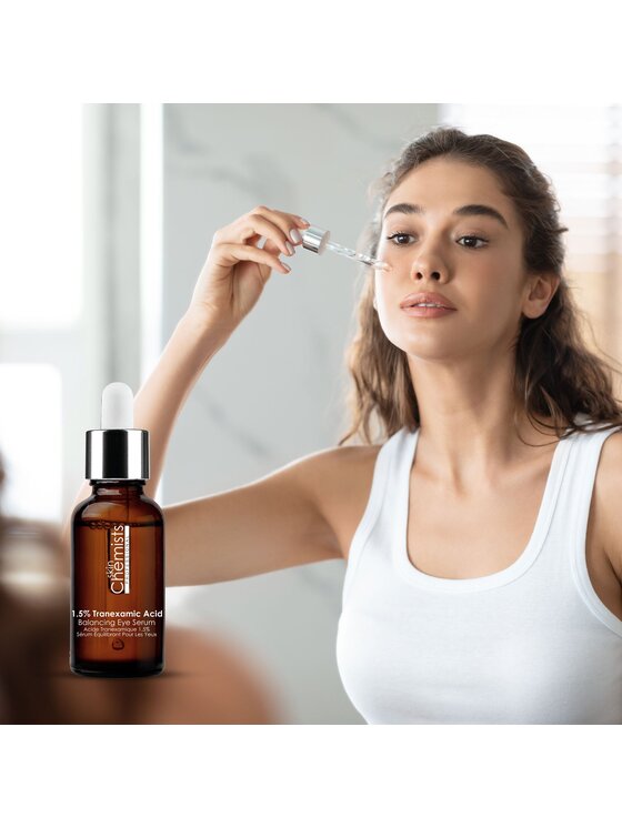 skinChemists skinChemists Serum pod oczy z 1,5% kwasem traneksamowym 15 ml Serum