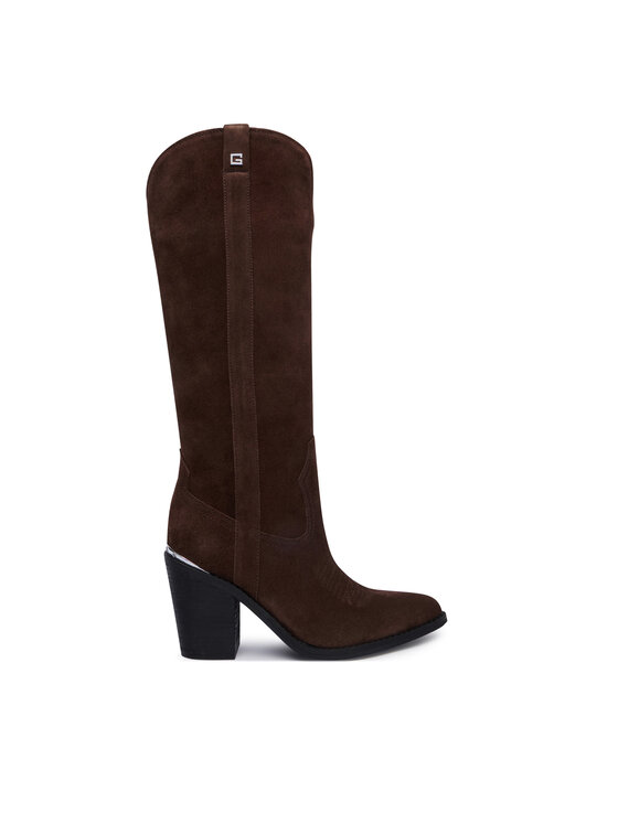 Guess Ботуши 183192 Кафяв