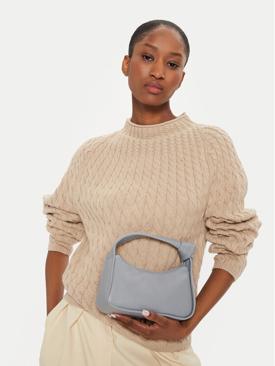 Calvin Klein Jeans Calvin Klein Jeans Τσάντα Knotted Mini Block20 K60K612372 Γκρι