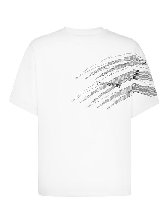Plein Sport Plein Sport T-shirt 28491 Bianco Regular Fit