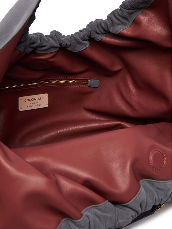 Coccinelle Coccinelle Torebka U5F Coccinellesmash Suede Bim E1 U5F 11 01 01 Szary