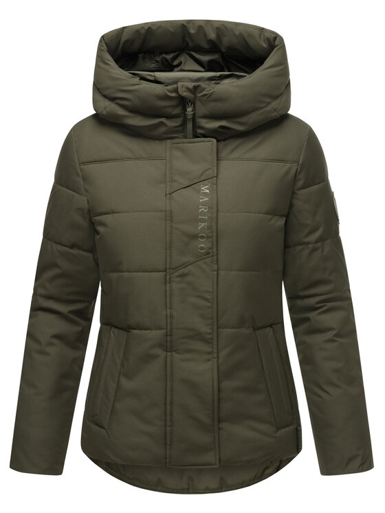 Marikoo Marikoo Kurtka zimowa Elira Zielony Regular Fit
