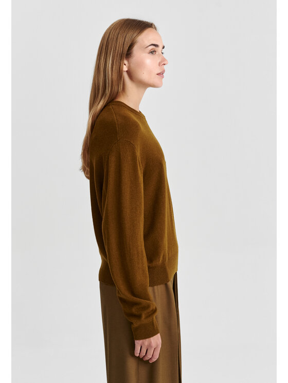 TATUUM TATUUM Sweter MARO Khaki Classic Fit