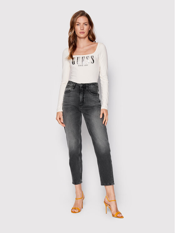 Guess Guess Traperice W2YA21 D4QD2 Siva Mom Fit