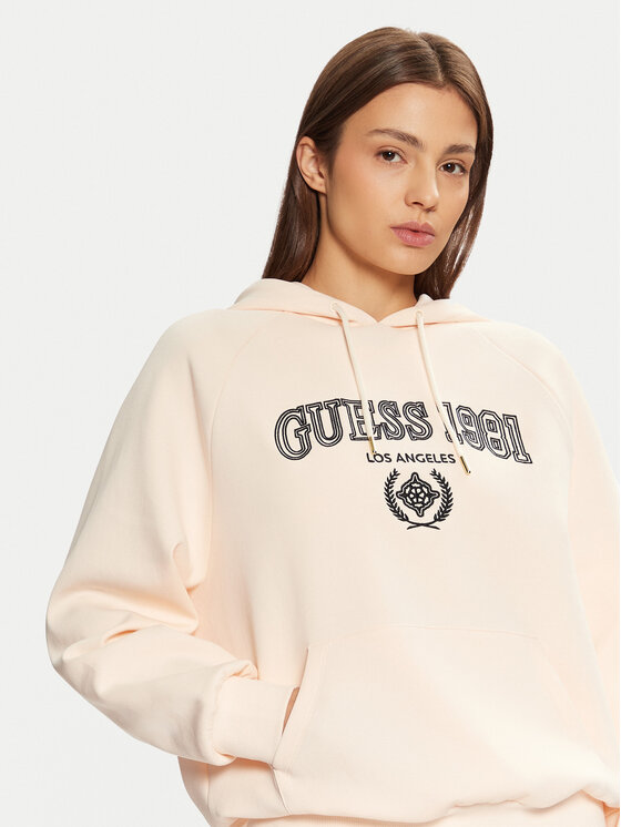Guess Guess Sweatshirt V5RQ02 KCLD1 Écru Regular Fit