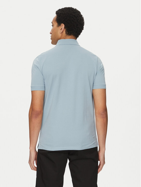 HUGO HUGO Polo Dereso232 50490770 Błękitny Slim Fit