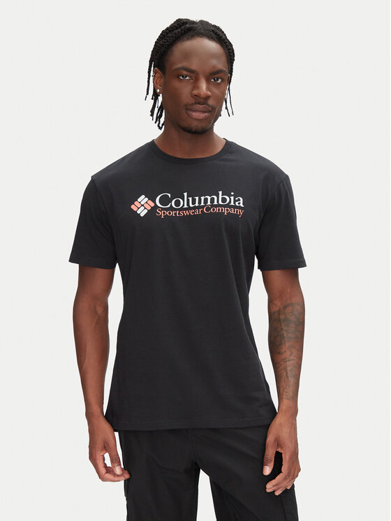 Columbia Columbia T-Shirt Csc Basic Logo™ 1680053 Černá Regular Fit