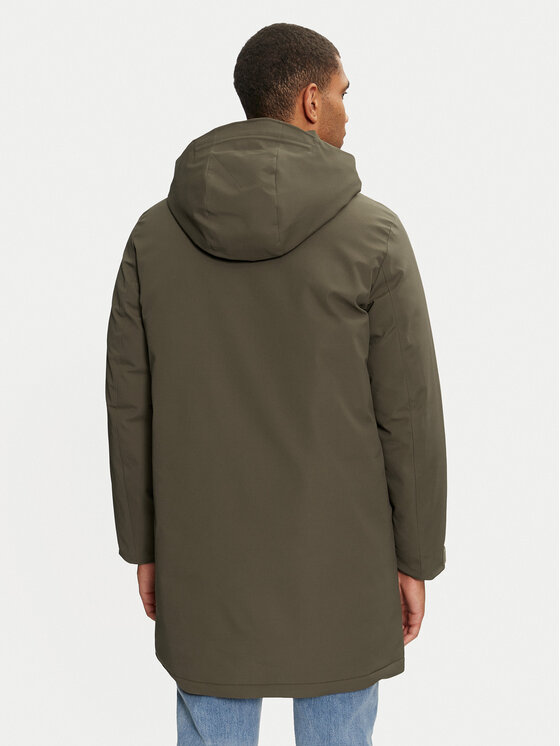 Tommy Hilfiger Tommy Hilfiger Hanorac MW0MW37369 Verde Regular Fit