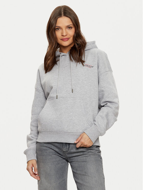 Guess Jeans Guess Jeans Mikina W4BQ21 KC811 Šedá