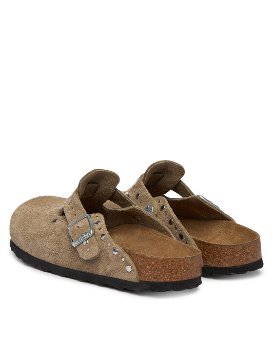 Birkenstock Birkenstock Şlapi Boston Rivet 1030418 Bej