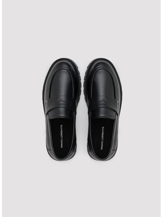 Pako Lorente Pako Lorente Loafersy P25WF-BX-013 Czarny