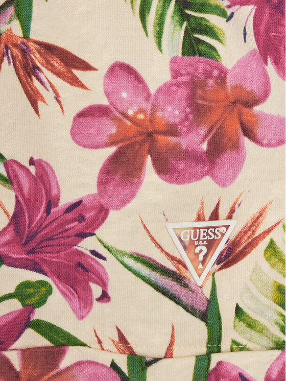 Guess Guess Szorty materiałowe J5GD22 KA6R4 Kolorowy Regular Fit