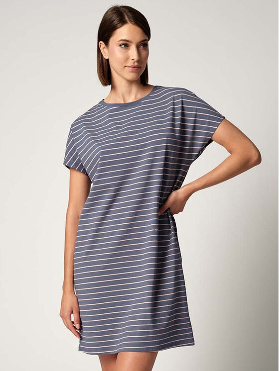 Huber Huber Noční košile 19017 Barevná Regular Fit