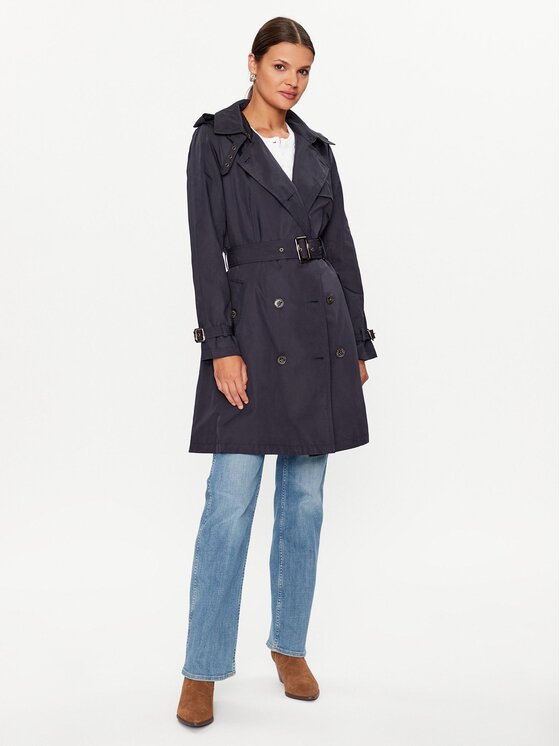 LAUREN RALPH LAUREN Lauren Ralph Lauren Prehodni plašč 297918585002 Mornarsko modra Regular Fit