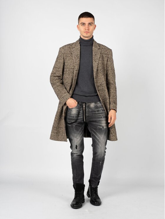 Xagon Xagon Cappotto A23062PCAO36 Beige Regular Fit