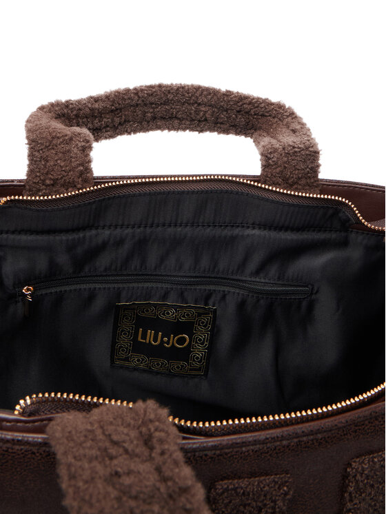 Liu Jo Liu Jo Táska L TOTE FAKE MONTONE 2F6037 E0021 Barna
