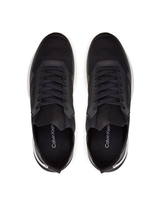 Calvin Klein Calvin Klein Αθλητικά Low Top Lace Up Mix HM0HM00918 Μαύρο