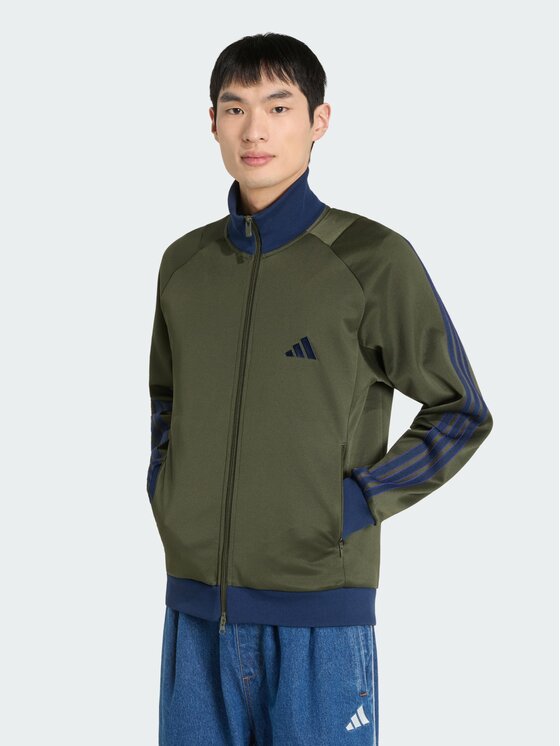 adidas adidas Kurtka bomber 168168 Zielony Regular Fit