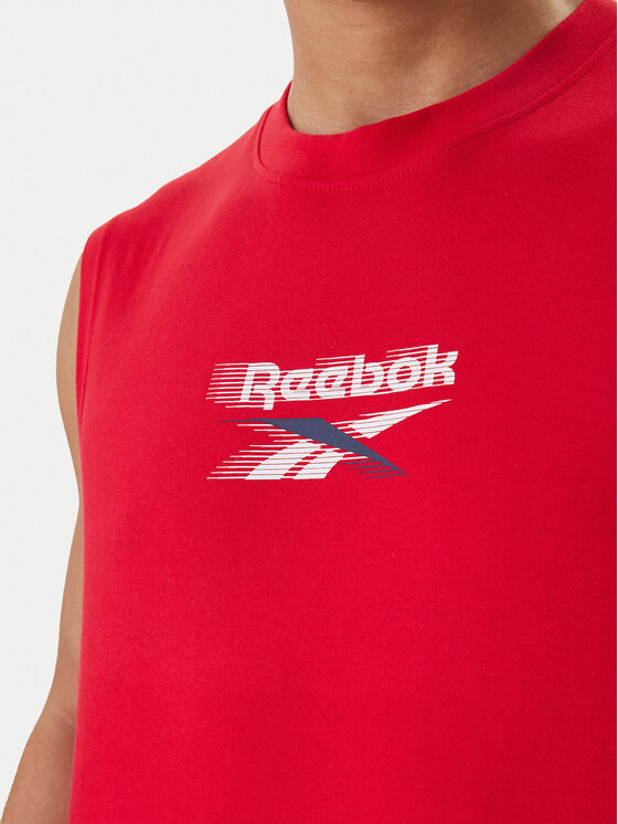 Reebok Reebok Tank top Bradshaw RK25560CCM Czerwony Regular Fit