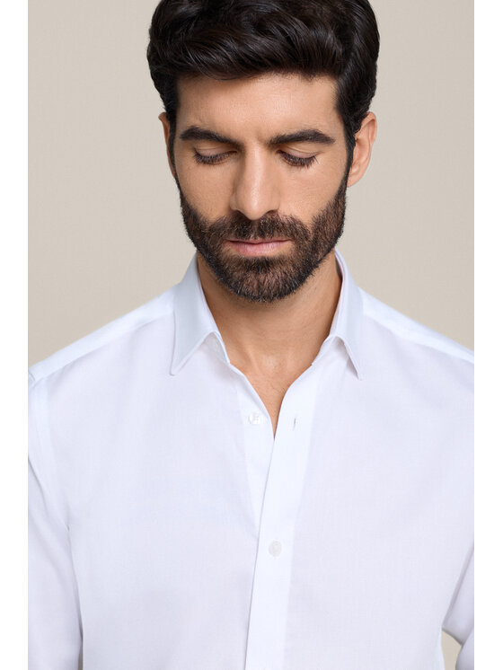 Lancerto Lancerto Koszula Armida Biała KO073226000003 Biały Slim Fit