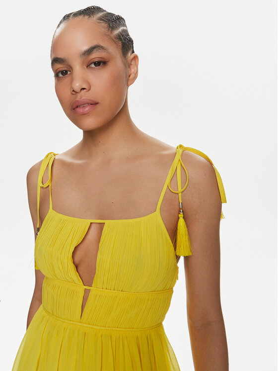 Patrizia Pepe Patrizia Pepe Лятна рокля 2A2714/A061-Y447 Жълт Regular Fit